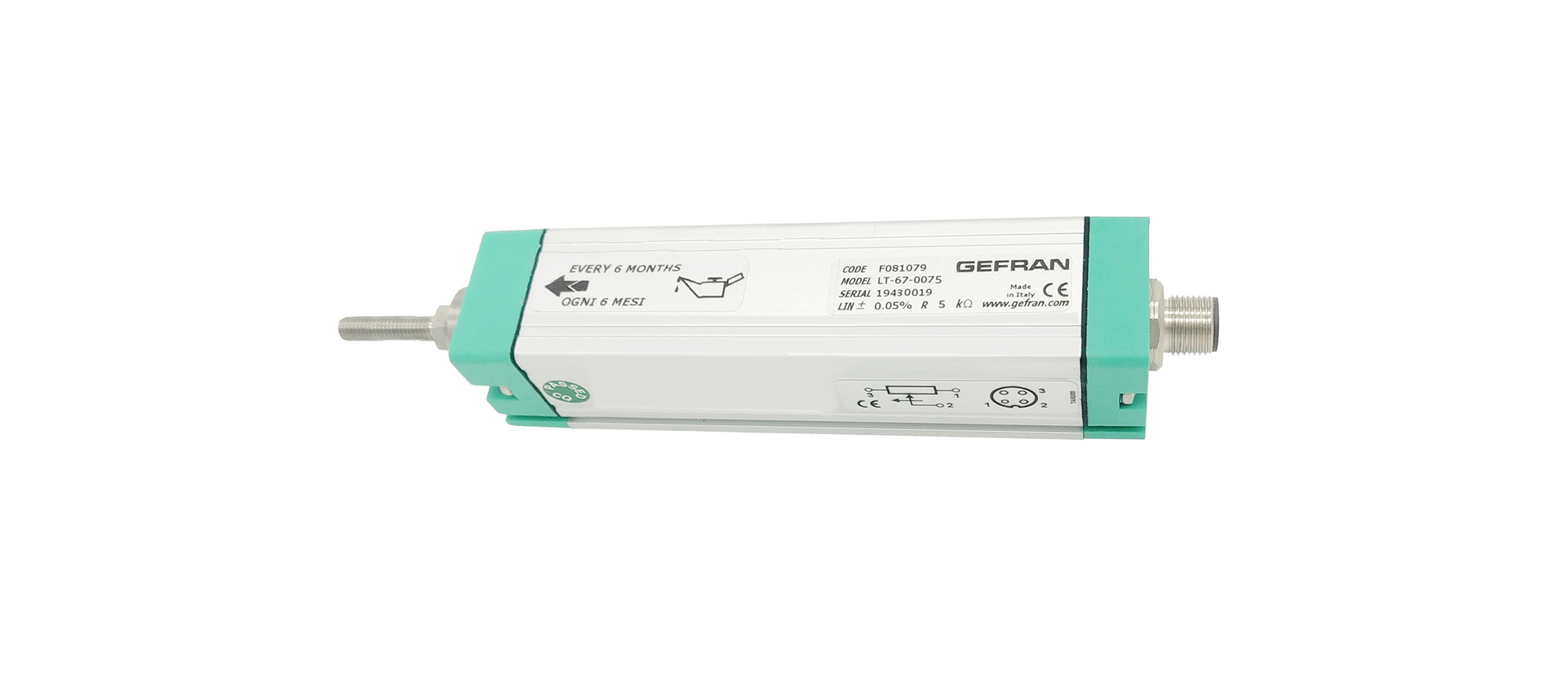 LT67系列拉杆式直线位移传感器
