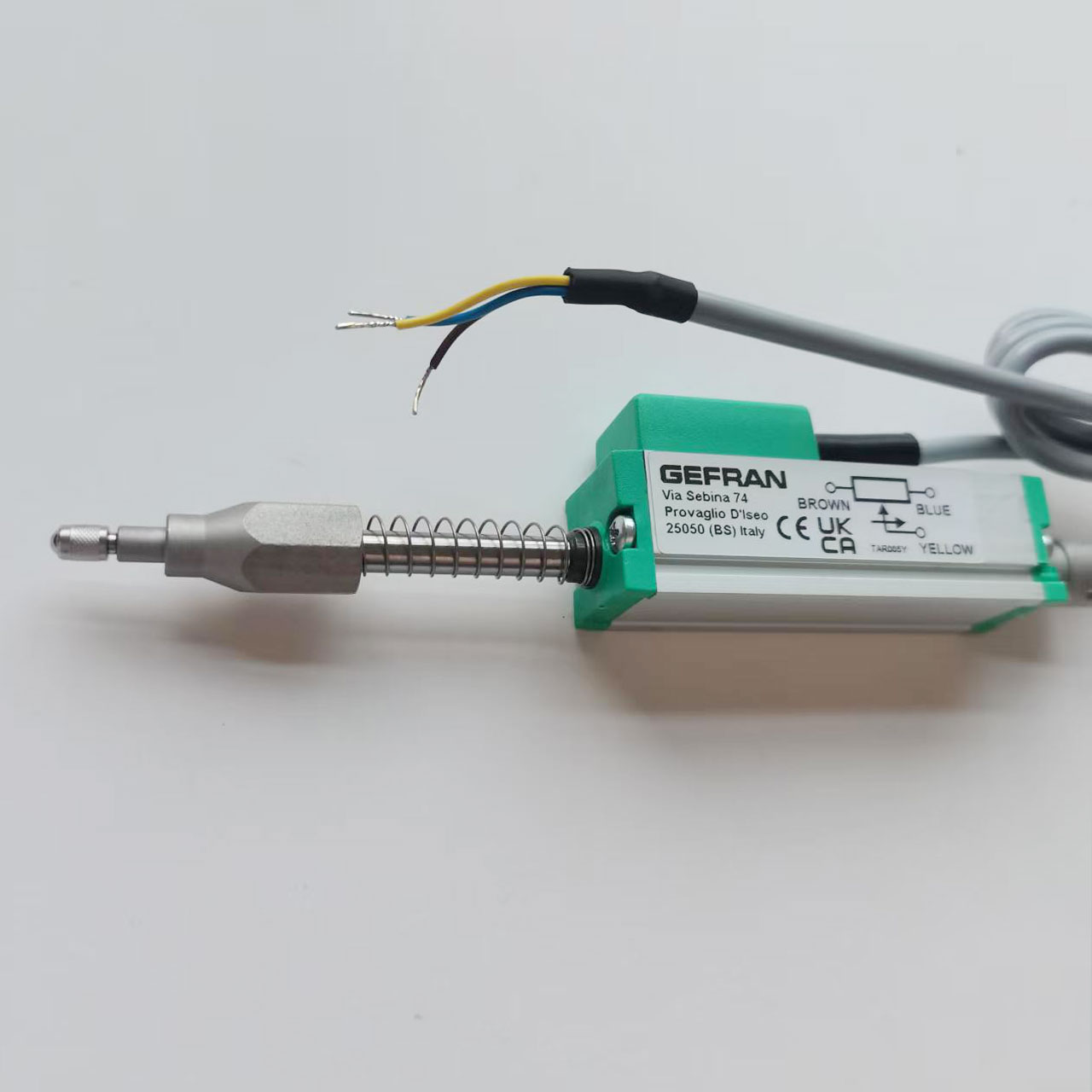 意大利杰福伦GEFRAN位移传感器PY-2-F-025-S01M-XL0202电子尺F045787
