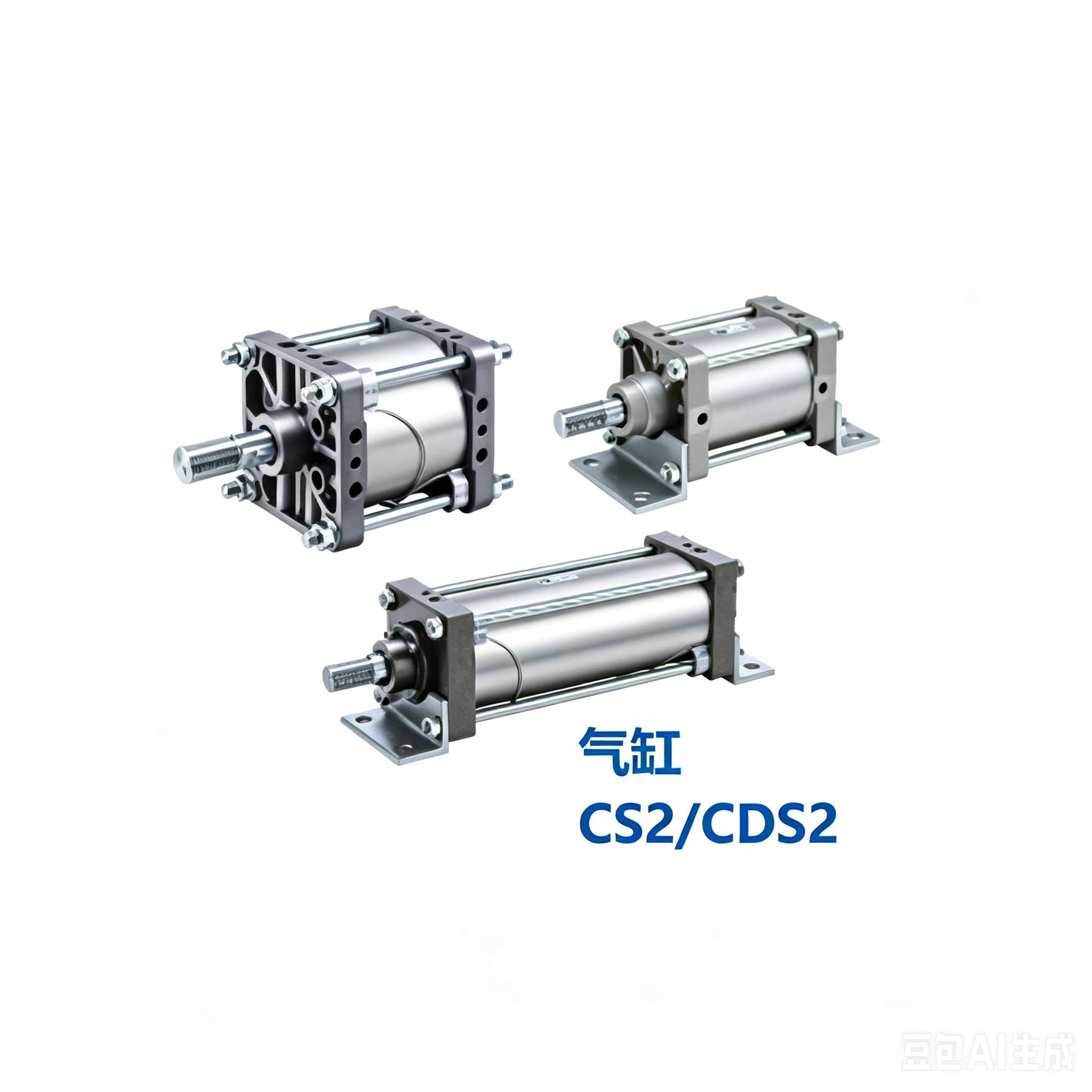 CS2/CDS2系列SMC方形气缸