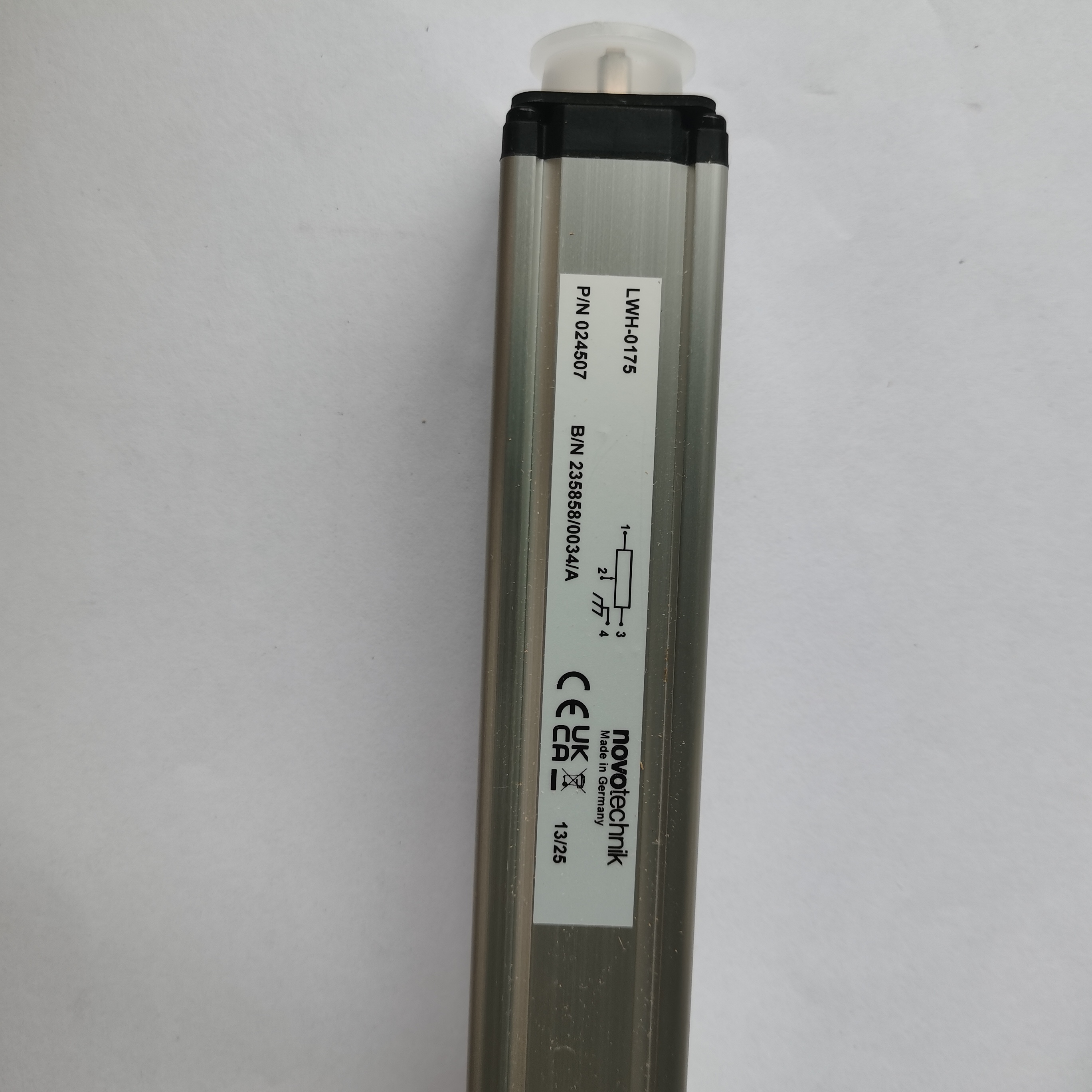 德国 Novotechnik LWH-0175(料号 024307)拉杆式直线位移传感器解析