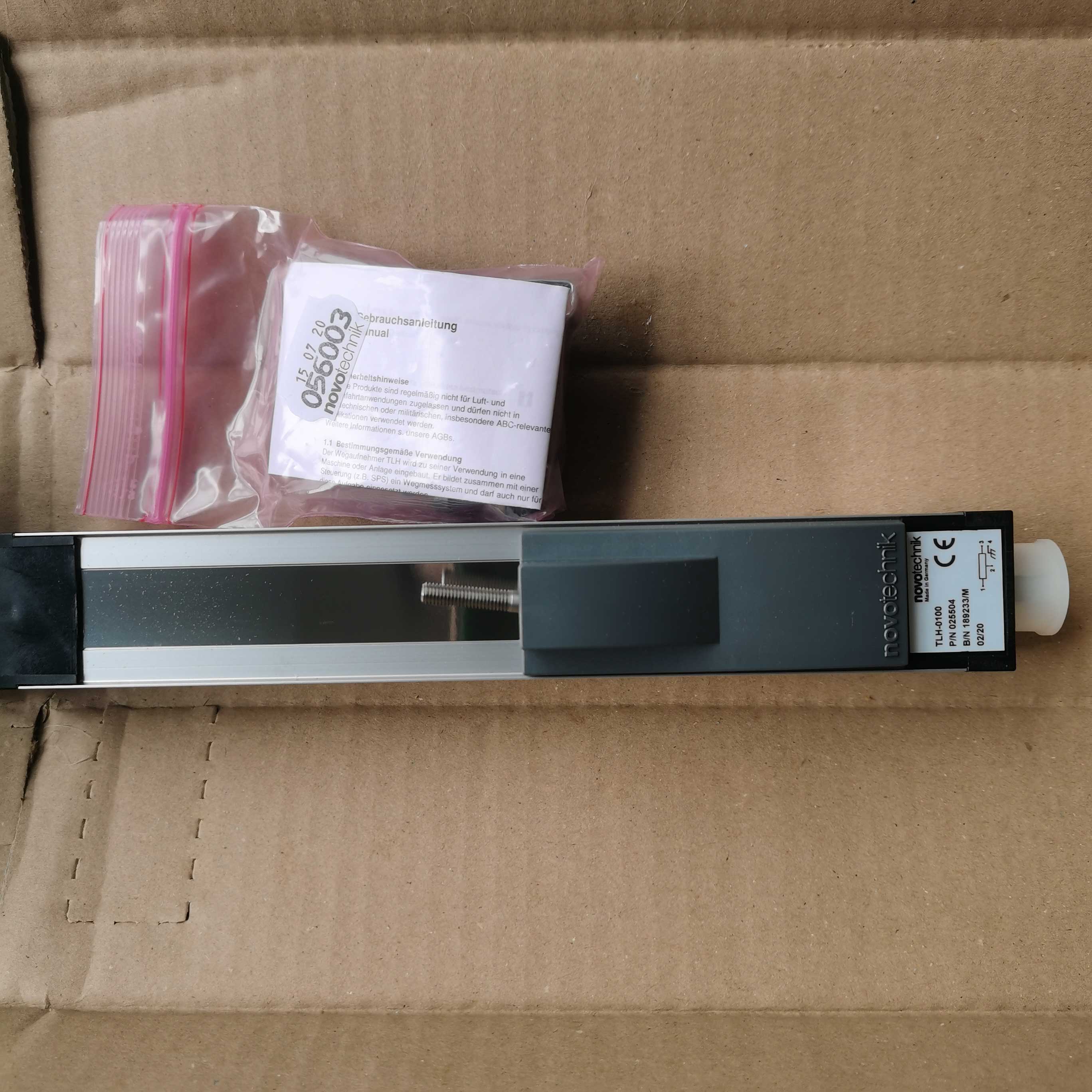 TLH-0100|TLH-100|TLH100德国novotechnik滑块式电子尺