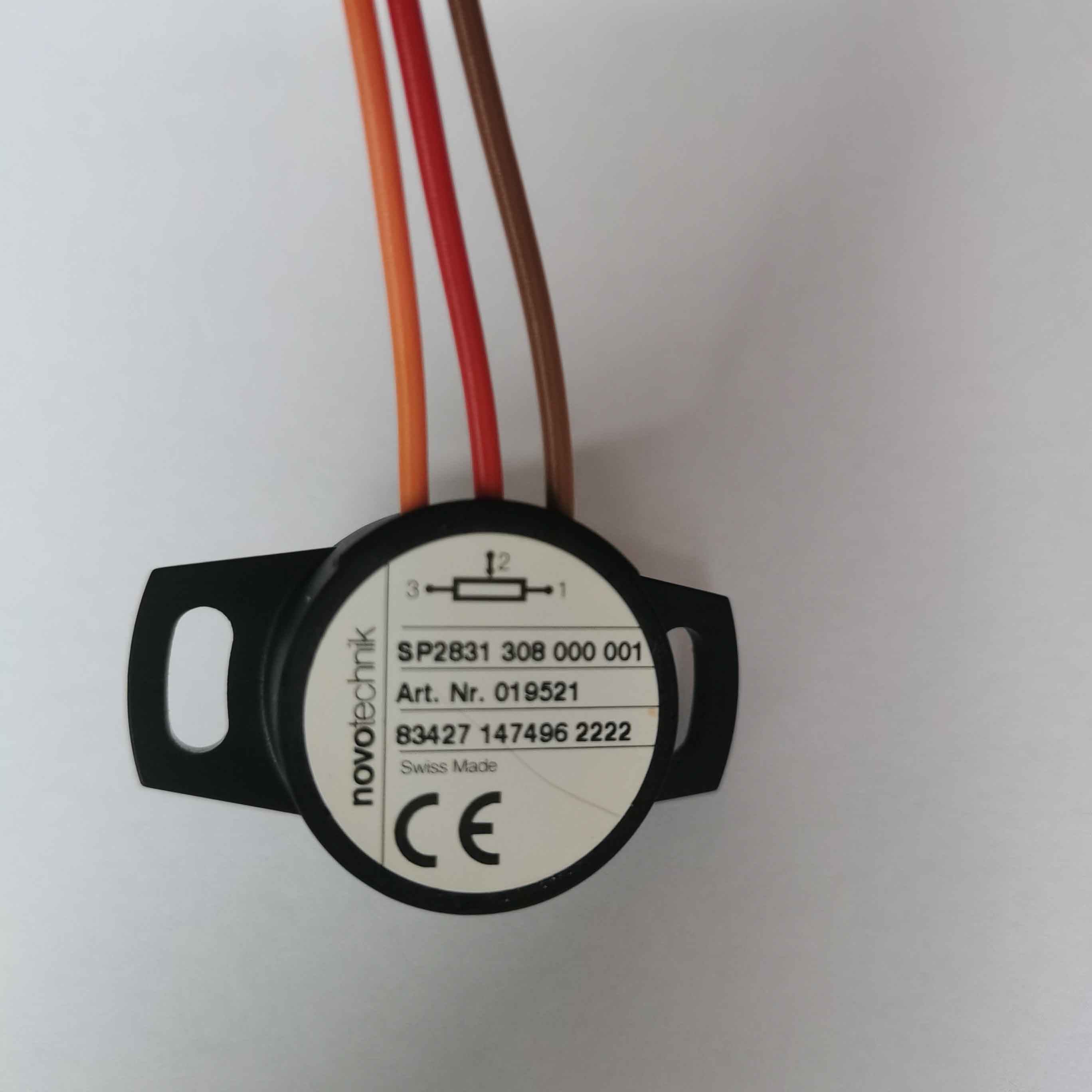 德国 Novotechnik SP2831-308-000-001 导电塑料角度传感器