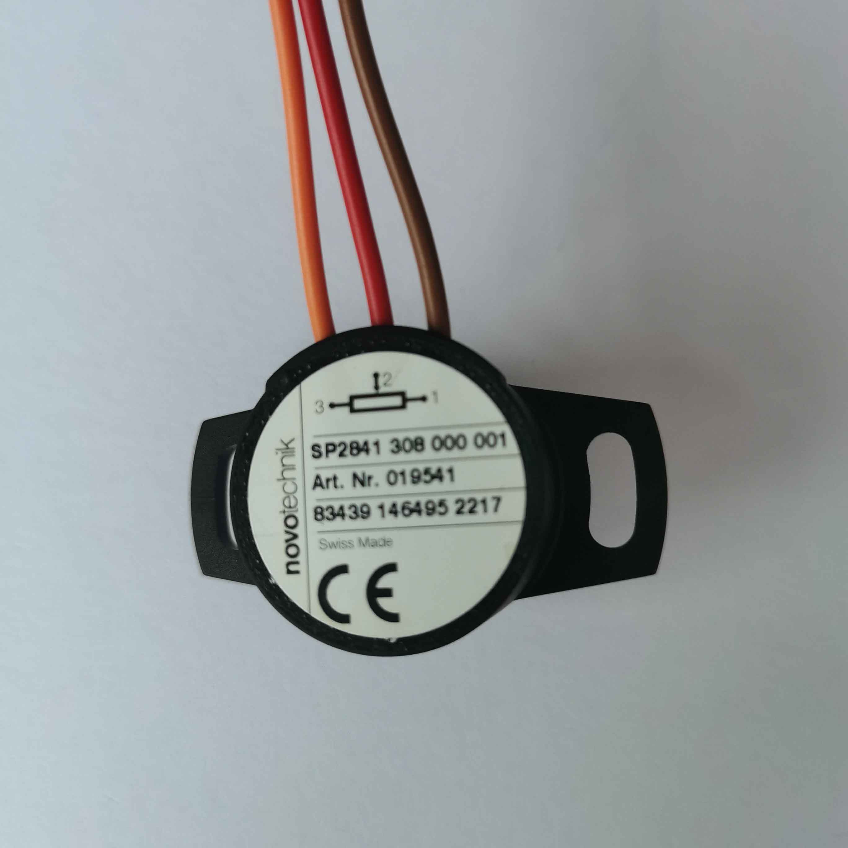 德国 Novotechnik SP2841-308-000-001 弹簧按压式角度传感器|308° 大行程 IP65 导电塑料电位器