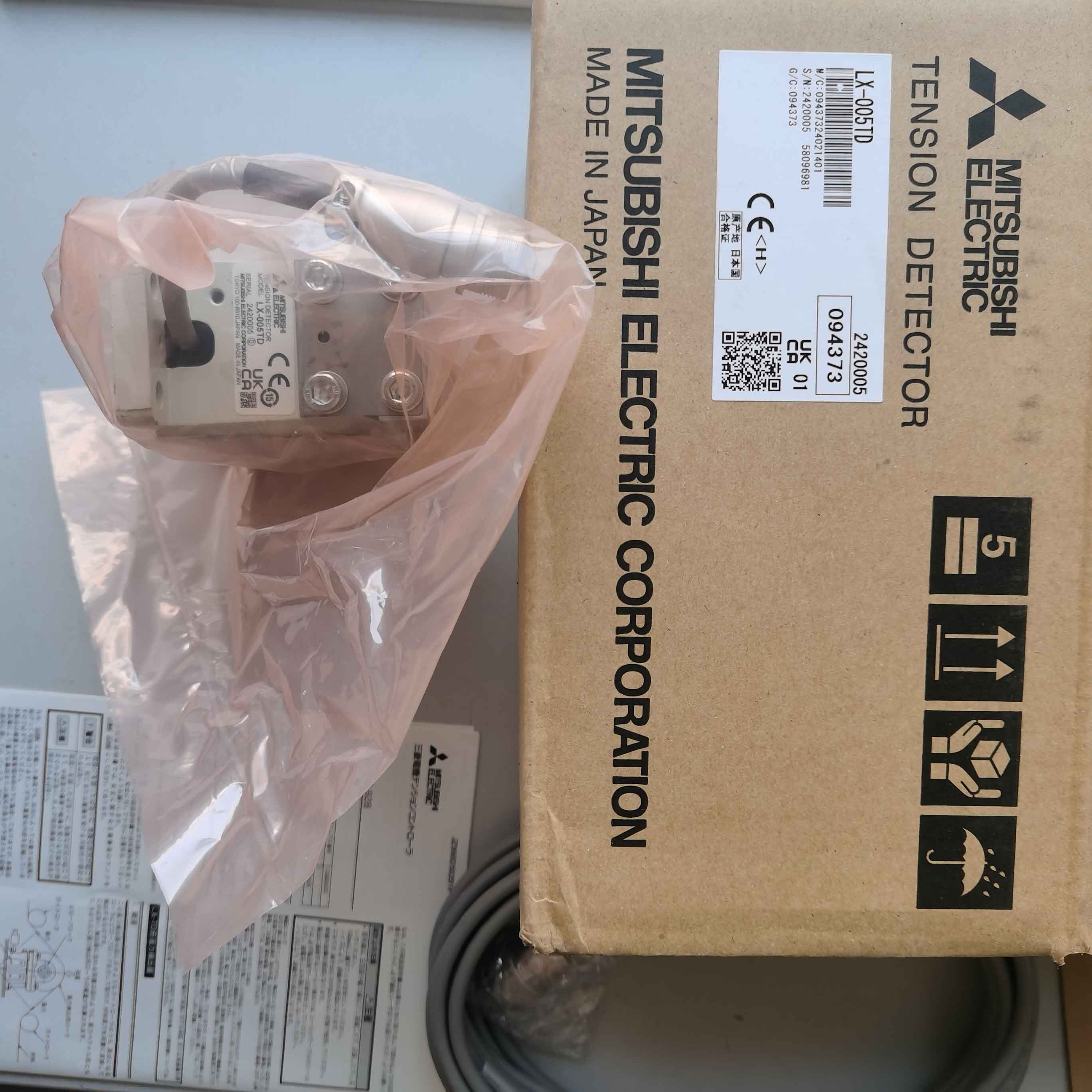 三菱 LX-005TD 张力检测器 日本原装 50N 微偏位张力传感器参数、选型与应用详解