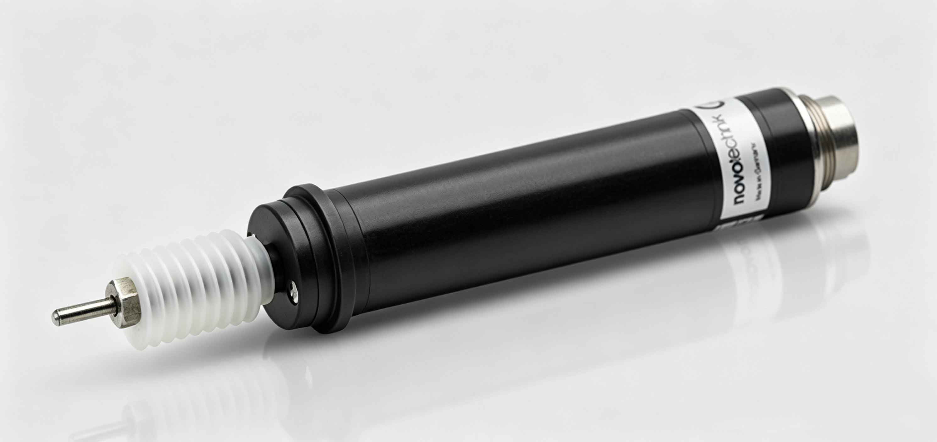 德国Novotechnik诺沃泰克F-205-1G电感式LVDT直线位移传感器005304微型弹簧顶针精密电子尺详解