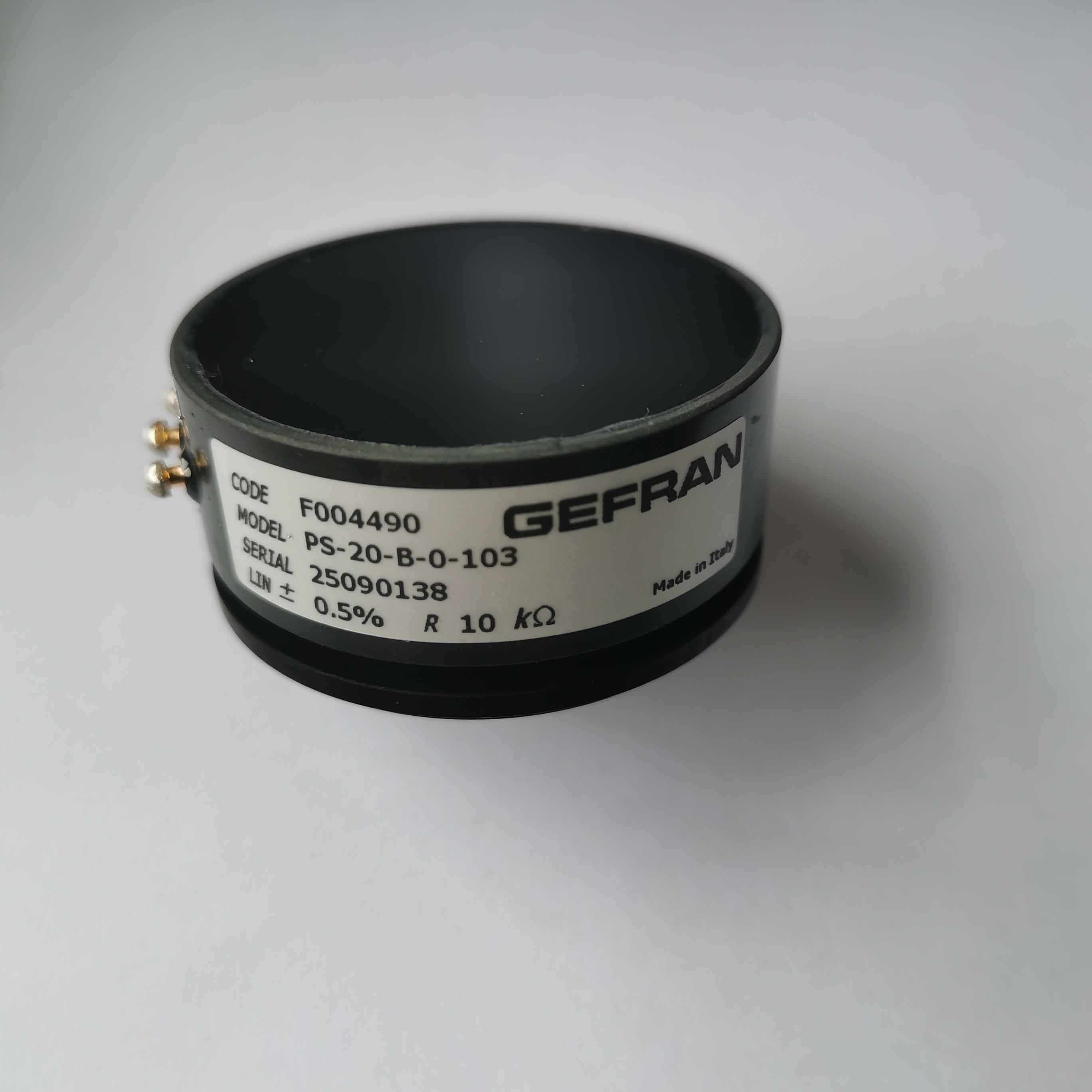意大利GEFRAN角度电位器PS-20-B-0-103杰福伦传感器F004490