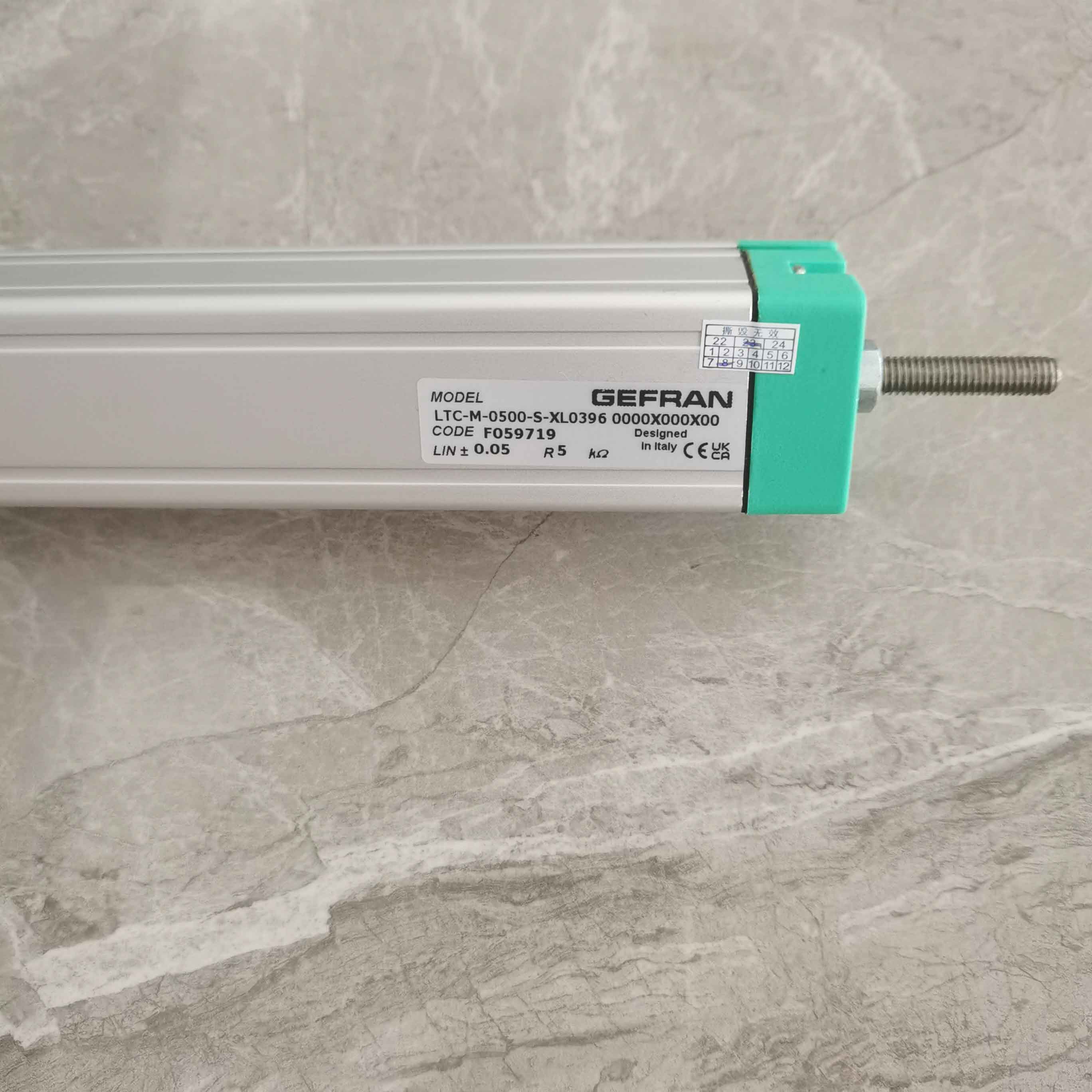 GEFRAN杰福伦电子尺LTC-M-0500-S-XL0396位移传感器F059719参数规格与应用详解