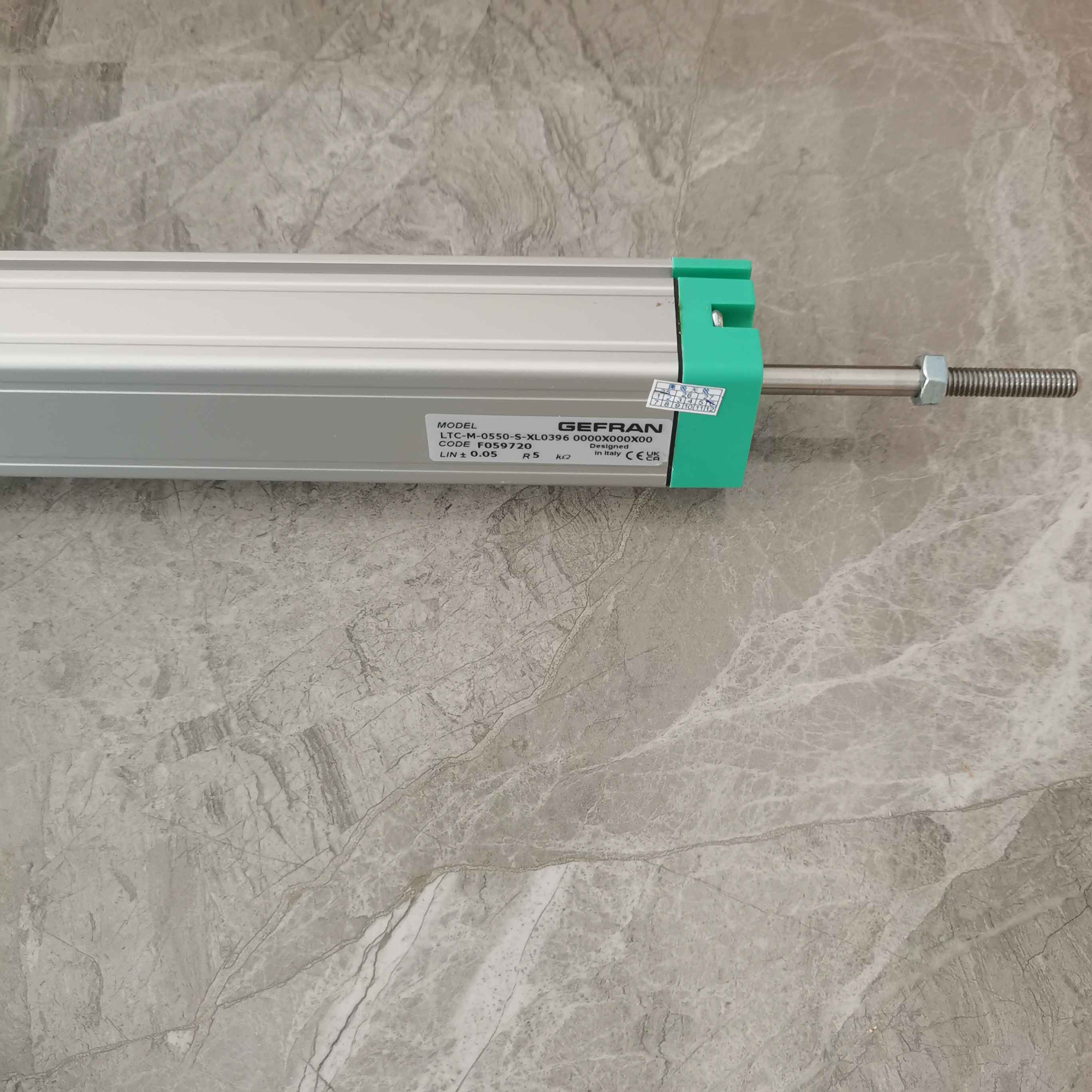 GEFRAN杰福伦电子尺LTC-M-0550-S-XL0396位移传感器F059720参数规格与应用详解