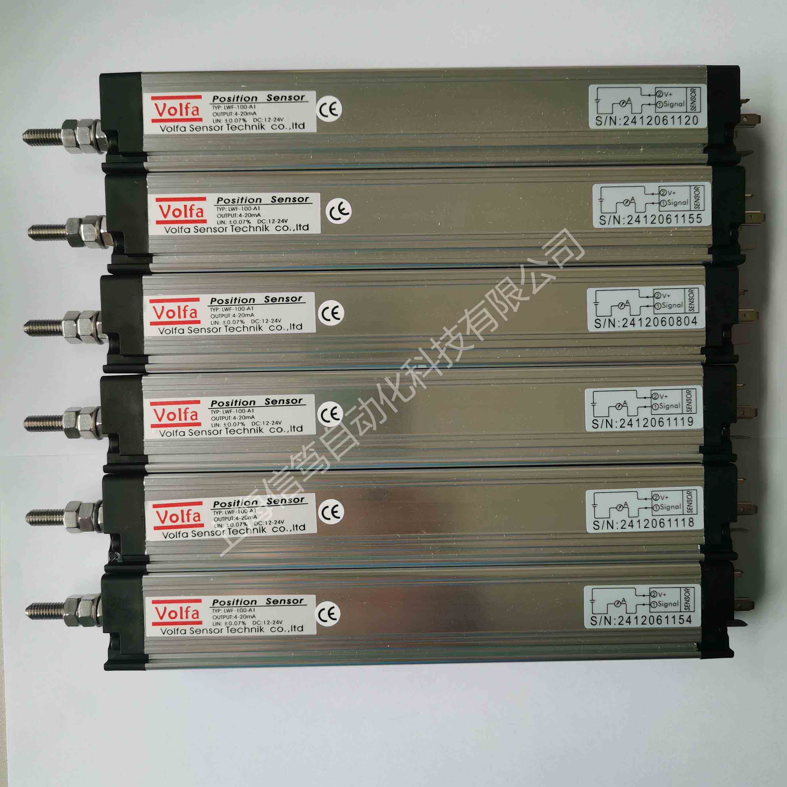LWF-500-A1沃尔法导电塑料电位器直线位移传感器VOLFA电子尺可变电阻器LWF500-A1