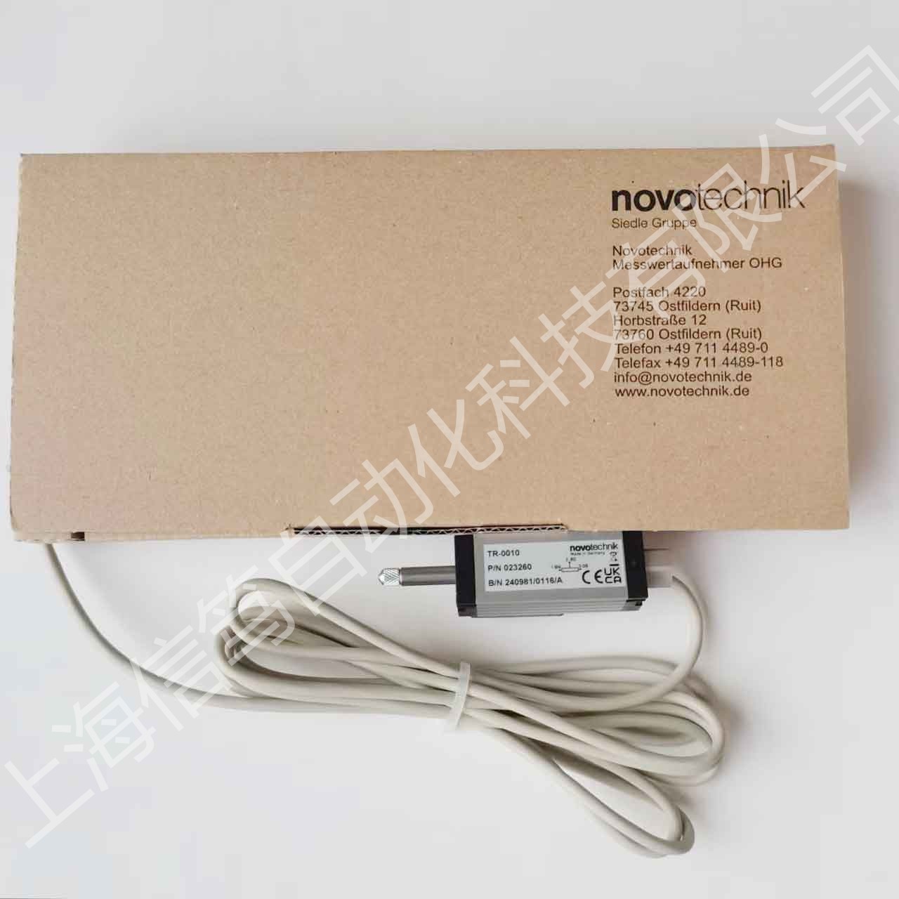 德国NOVOTECHNIK位移尺TR-0010:高精度短行程测量的技术解析与选型指南