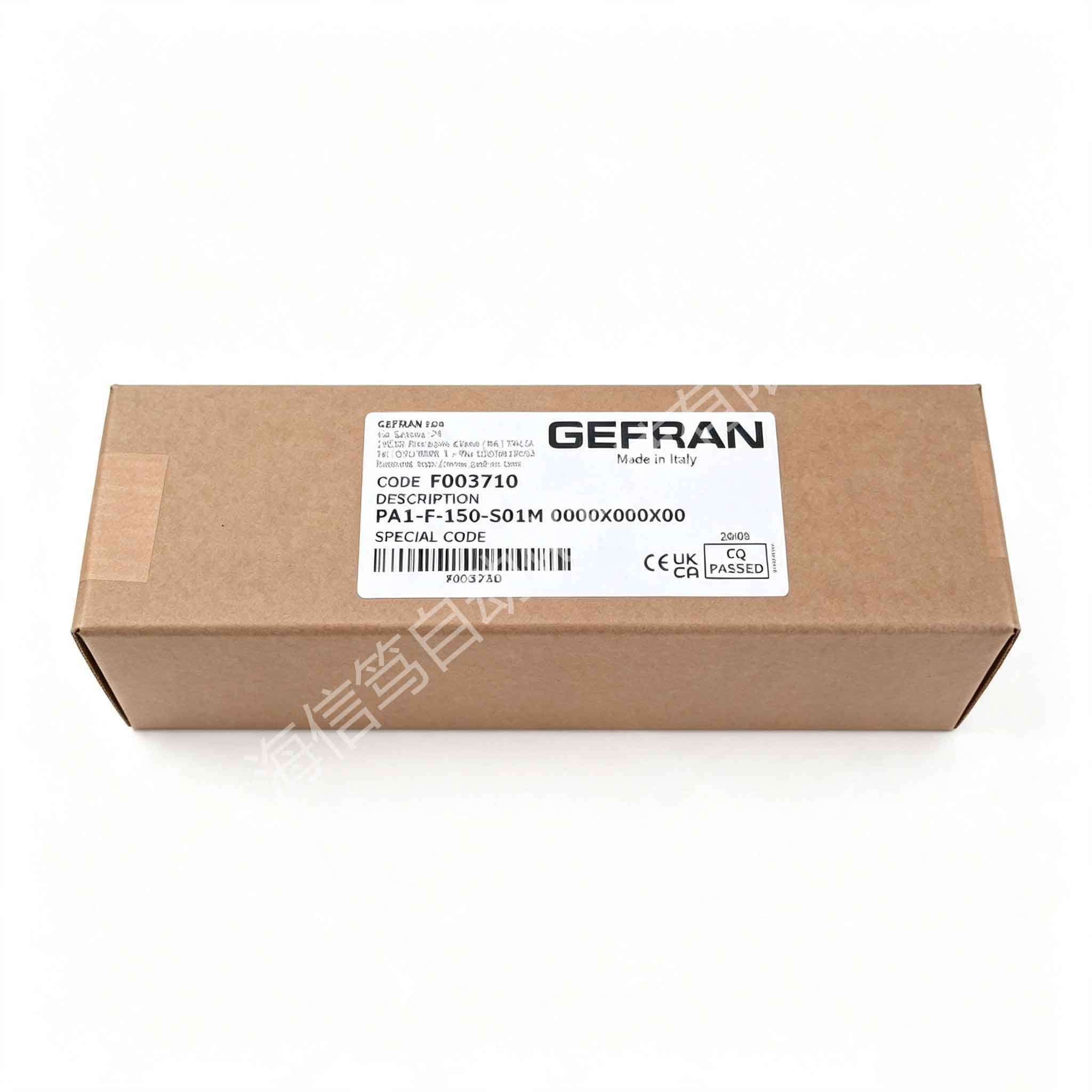 GEFRAN杰福伦PA1-F-150-S01M直线位移传感器F003710:高精度微型电子尺选型与参数解析